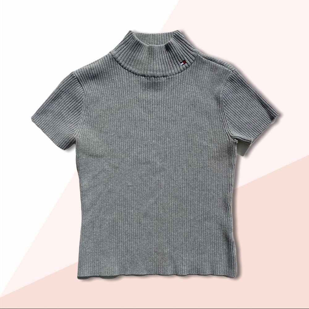 Tommy Hilfiger Mock Neck Top